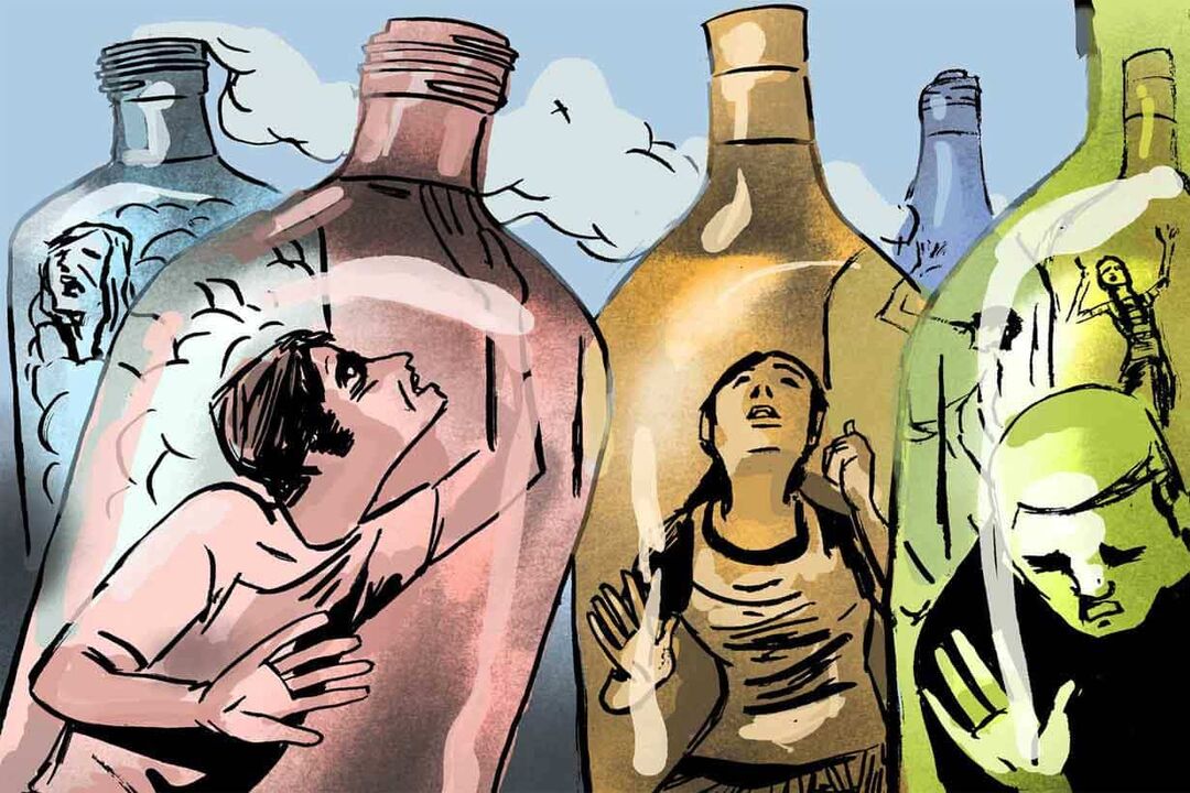 Schaden durch Alkoholismus